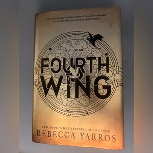 Fourth Wing by Rebecca Yarros Book 1st Edition 4th printing
